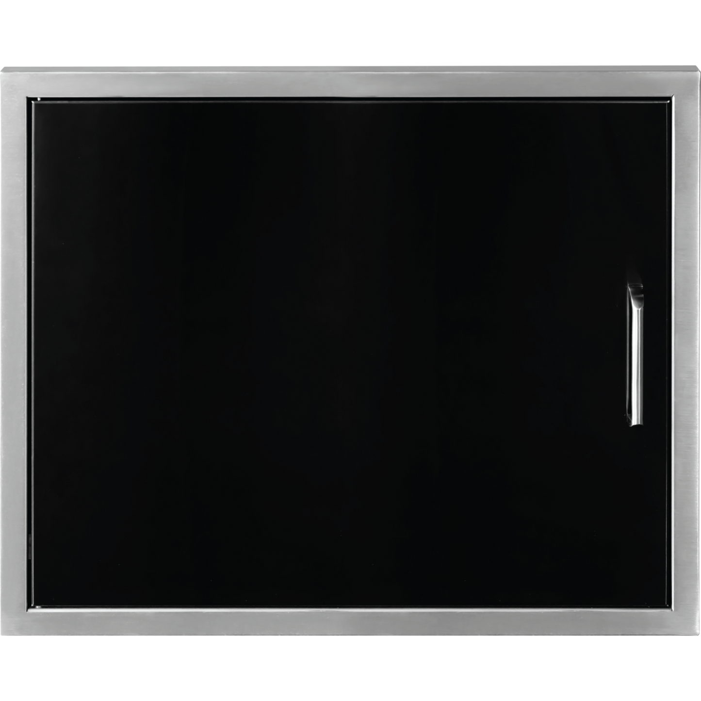 Wildfire 27"x20" Horizontal Single Door BLACK SS