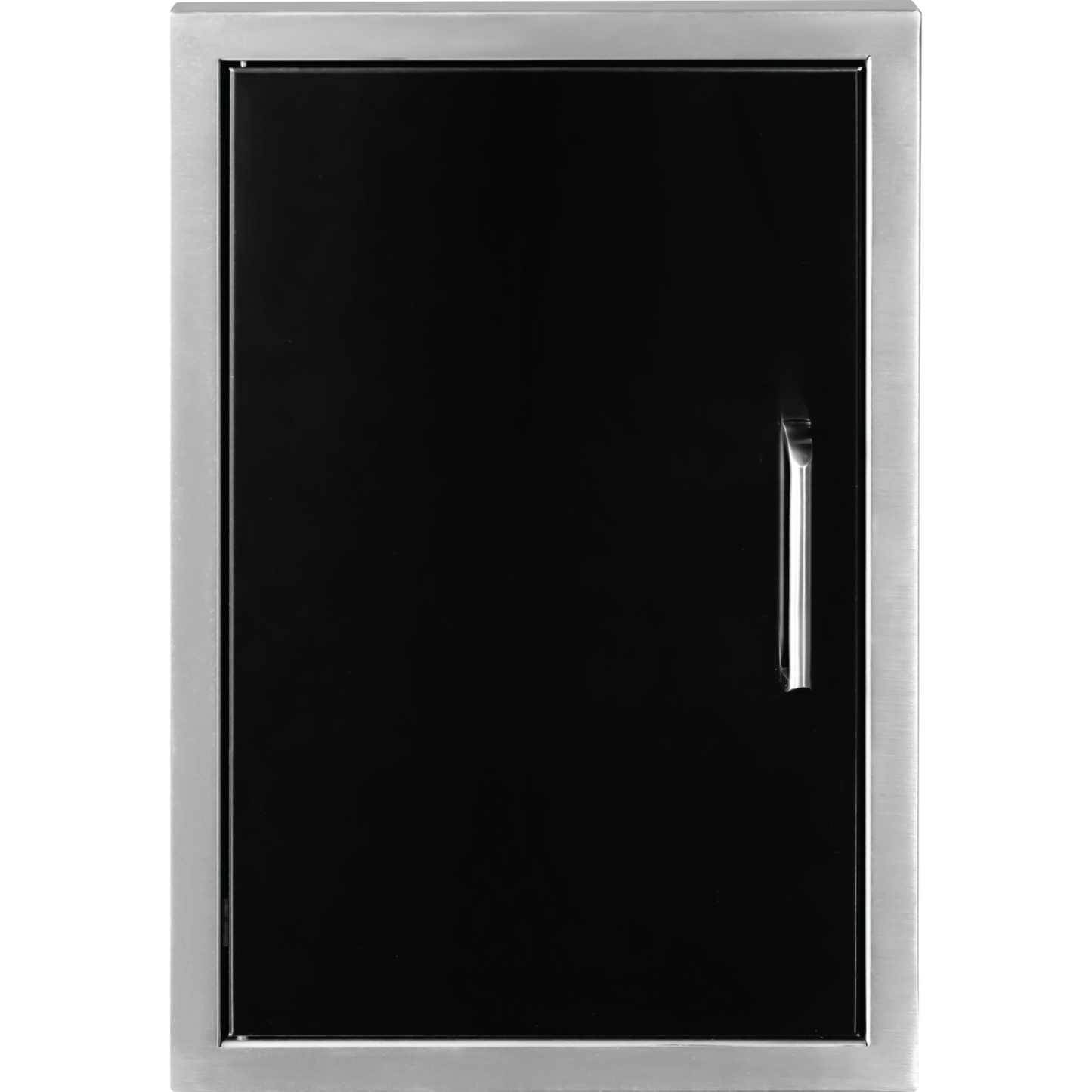 Wildfire 20"x27" Vertical Single Door BLACK SS