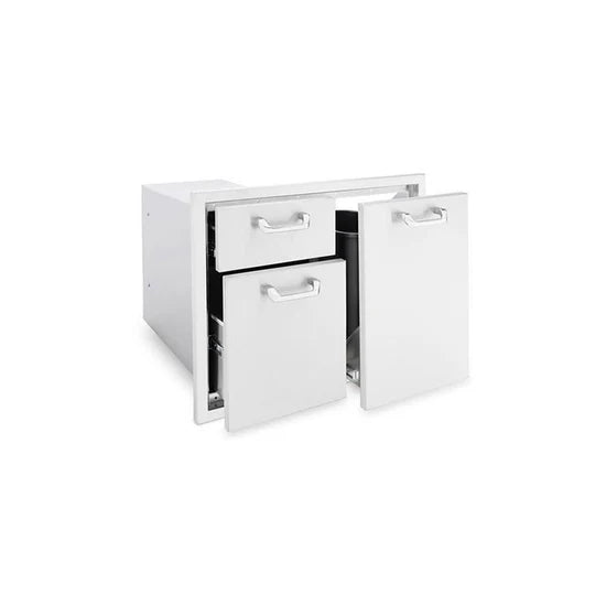 Lynx - 30" Classic Trash Drawers Combo Unit