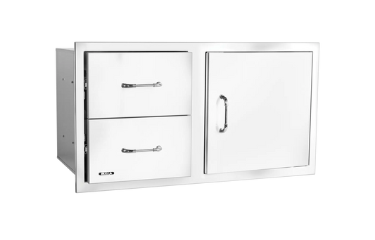 Bull - Reversible 38” Door/Drawer Combo with Reveal