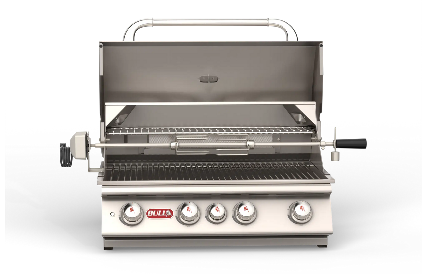 Bull - 30" Angus Stainless Steel Drop-In Grill w/ Insulated Jacket