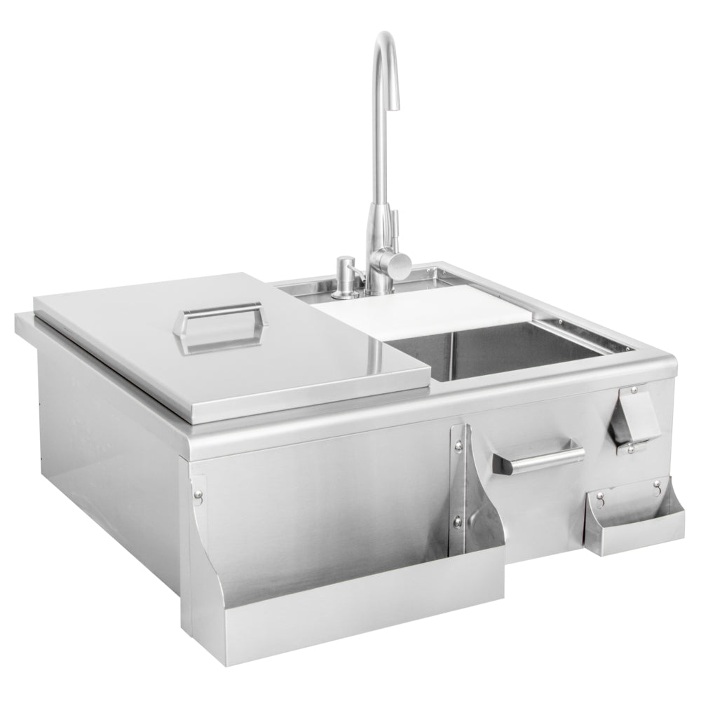 Blaze 30" Beverage Center w/ Sink & Ice Bin Cooler