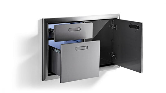 Lynx - 36" Ventana Door Drawer Combination