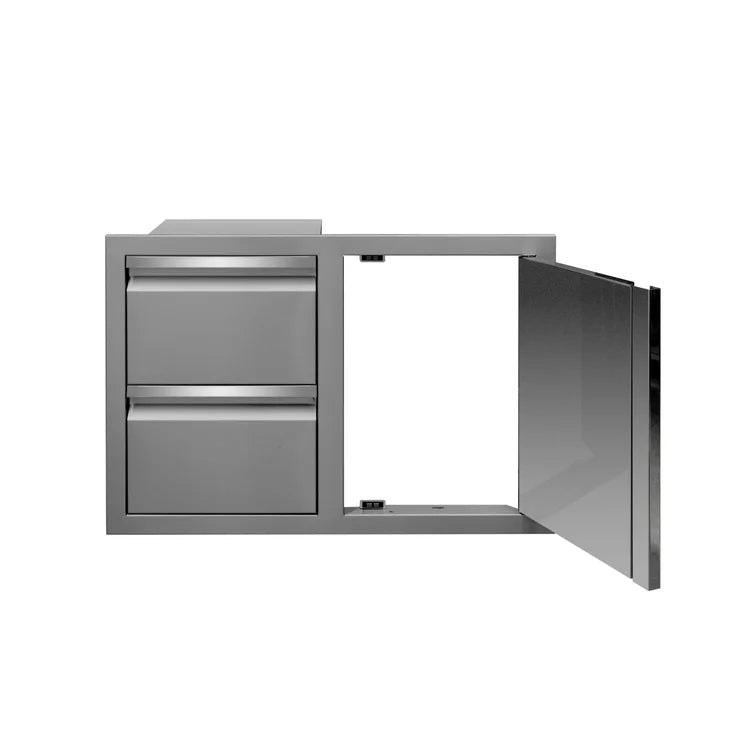Novo 33" Double Drawer - Access Door Combo