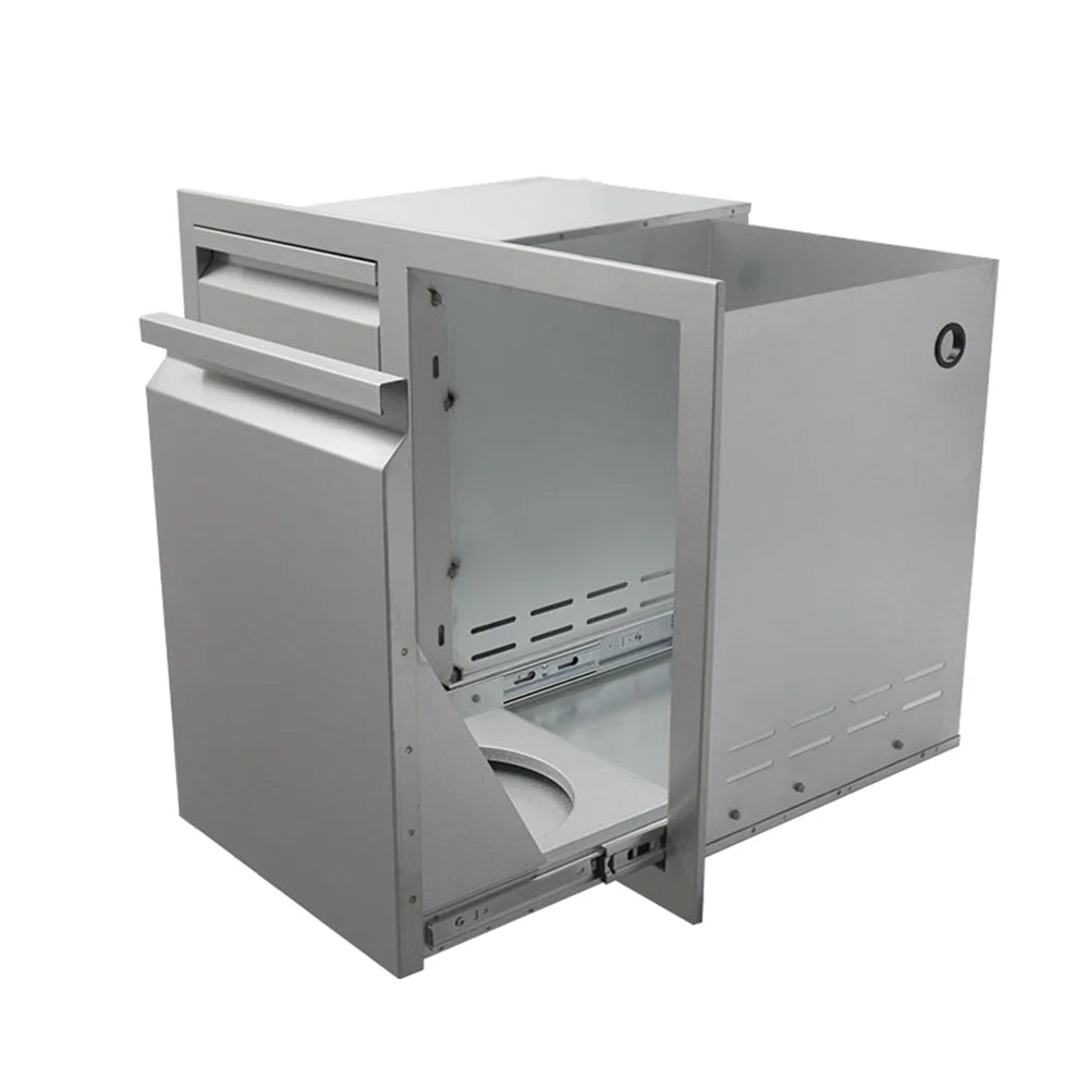 RCS Valiant Double Drawer & LP Bottle Storage - Fully Enclosed