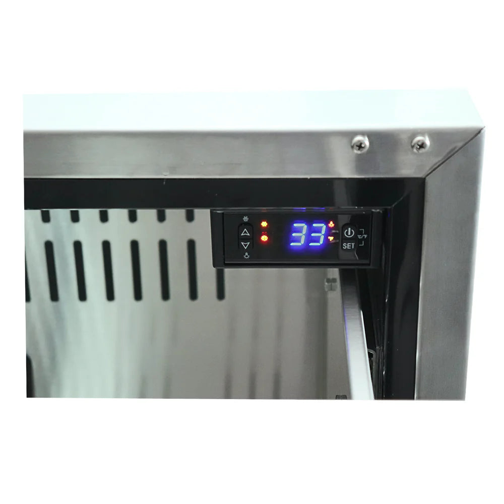 RCS Stainless Two Drawer Refrigerator - 5.3 Cu. Ft. - UL Rated