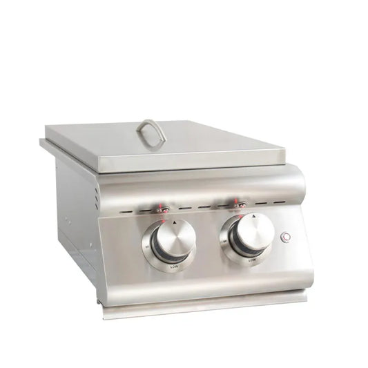Blaze Premium LTE Built-In Gas Stainless Steel Double Side Burner