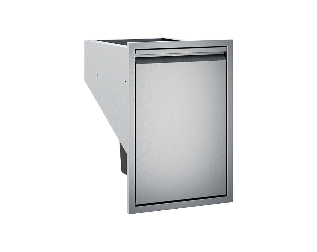 Twin Eagles 18" Tall Double Trash Drawer (2 Trash Cans Included)