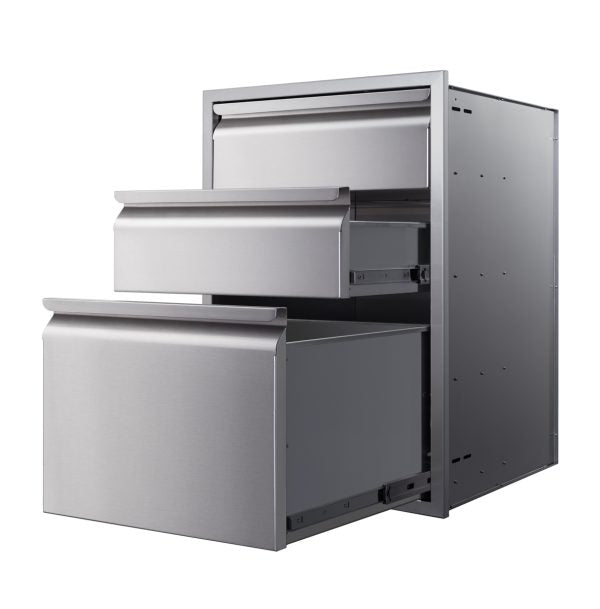 Memphis 21" Three Drawer Stack