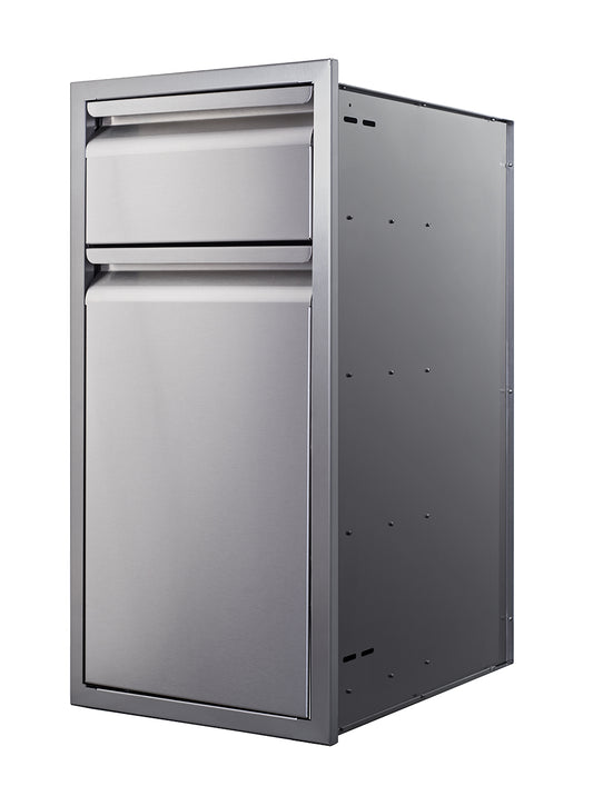 Memphis 15" Single Drawer with Trash