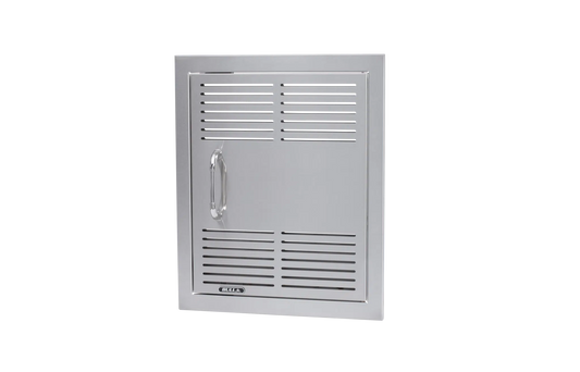Bull - Dual Lined Stainless Steel Vented Vertical Door with Reveal