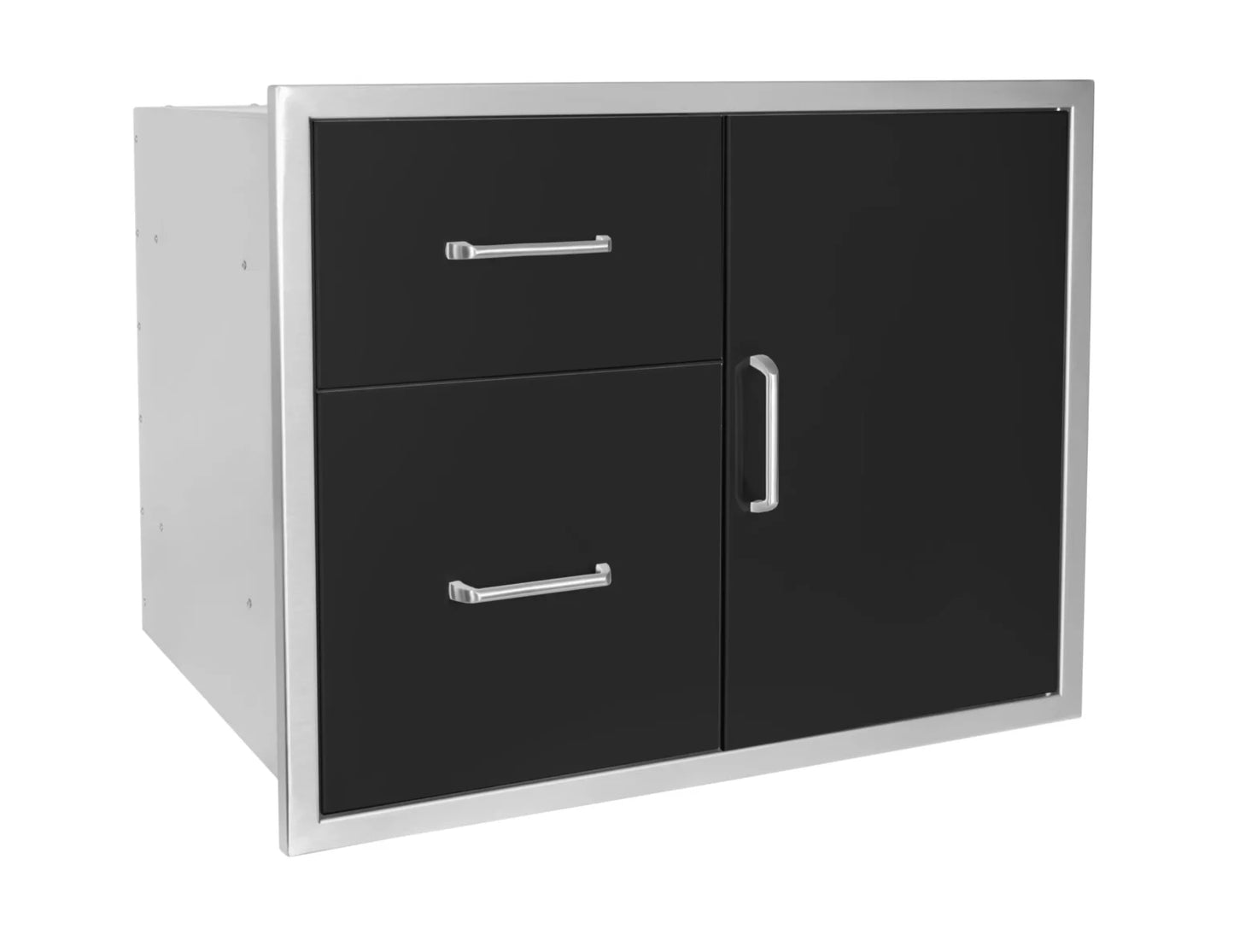 Wildfire 30"x24" Door/ Drawer Combo BLACK SS