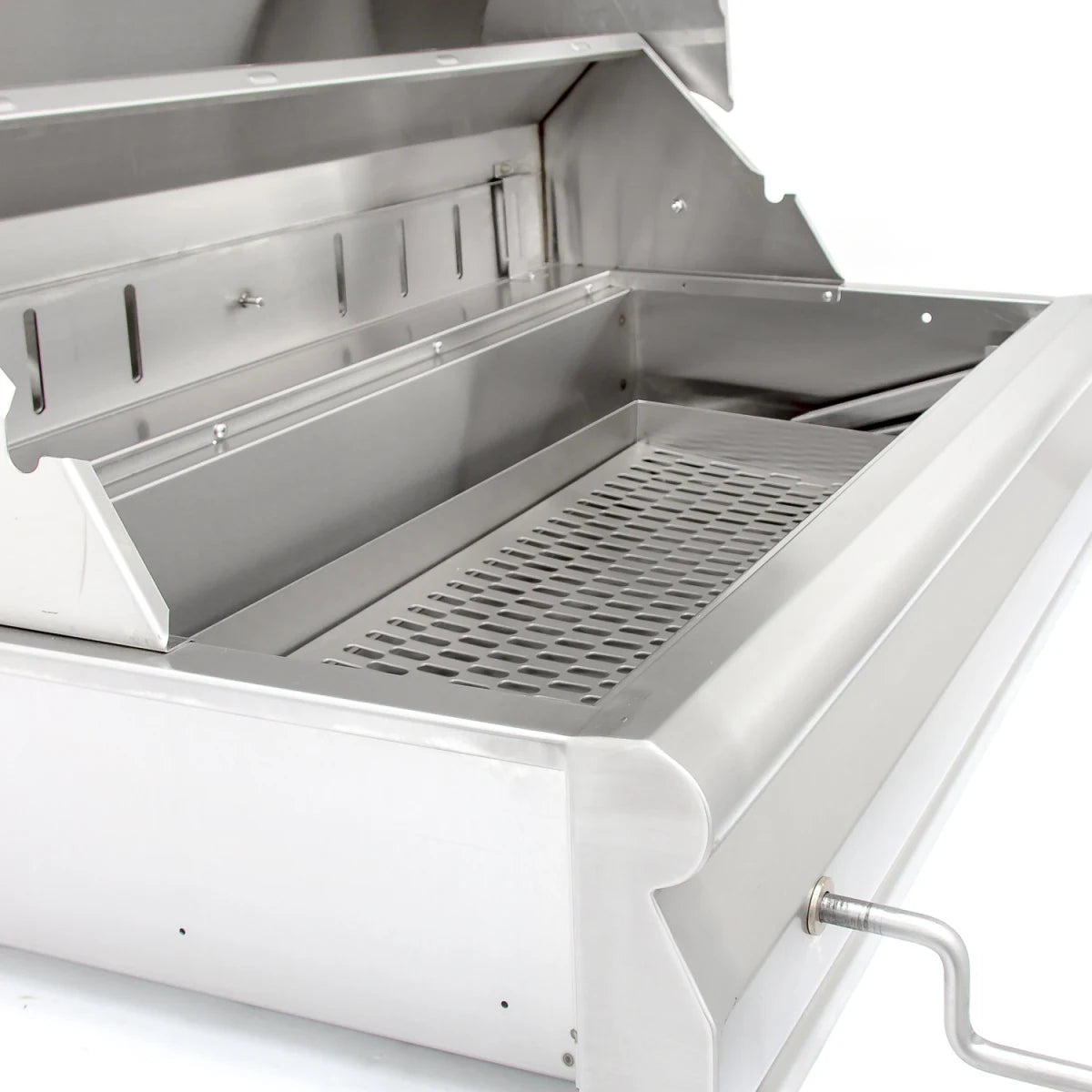 Blaze 32" Built-In Stainless Steel Charcoal Grill