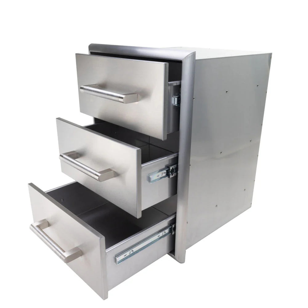 Coyote 18" Three Drawer Cabinet