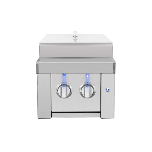 American Made Grills - Estate Double Side Burner NG/LP