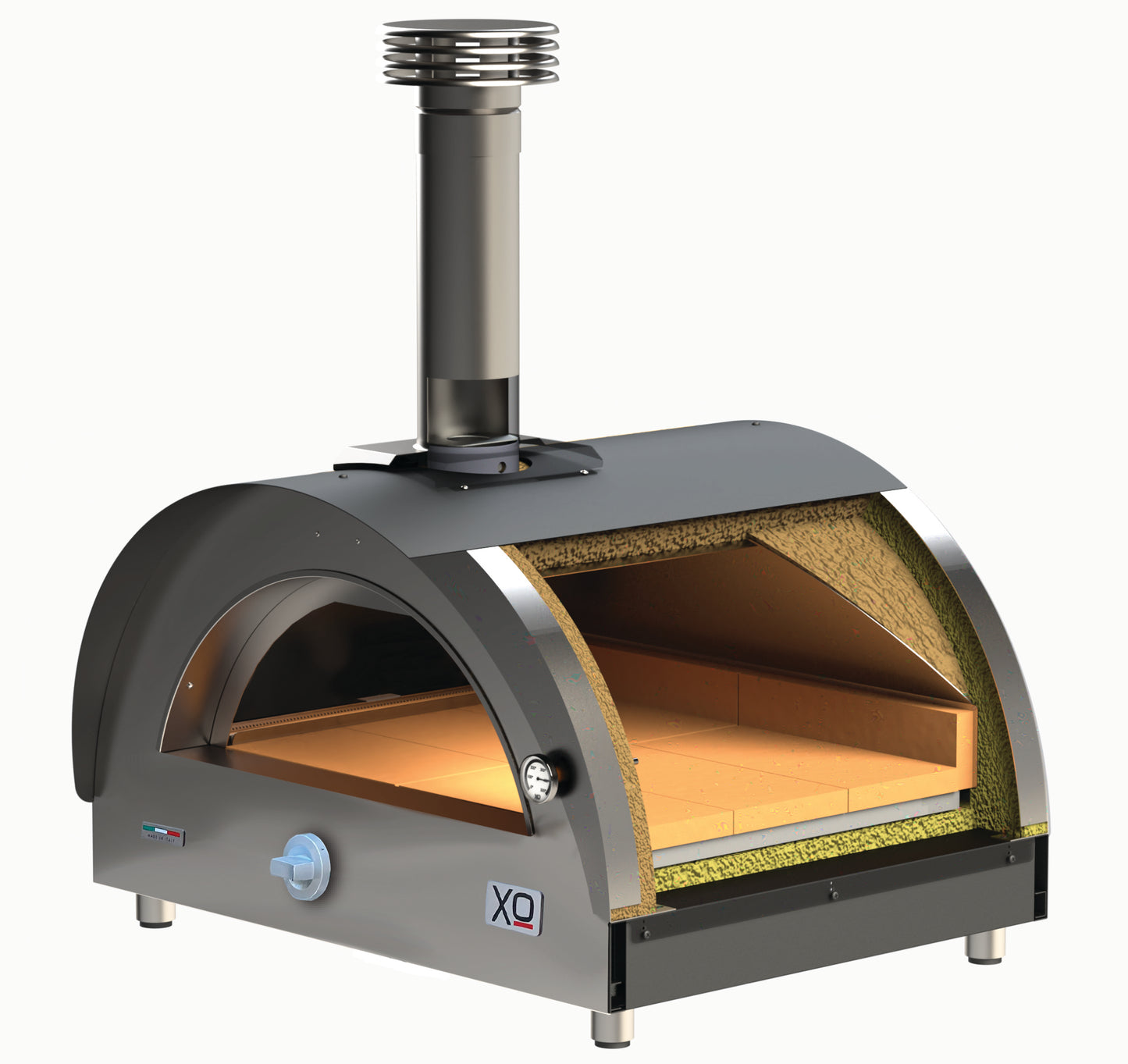 XO Tabletop Hybrid Gas & Wood Oven