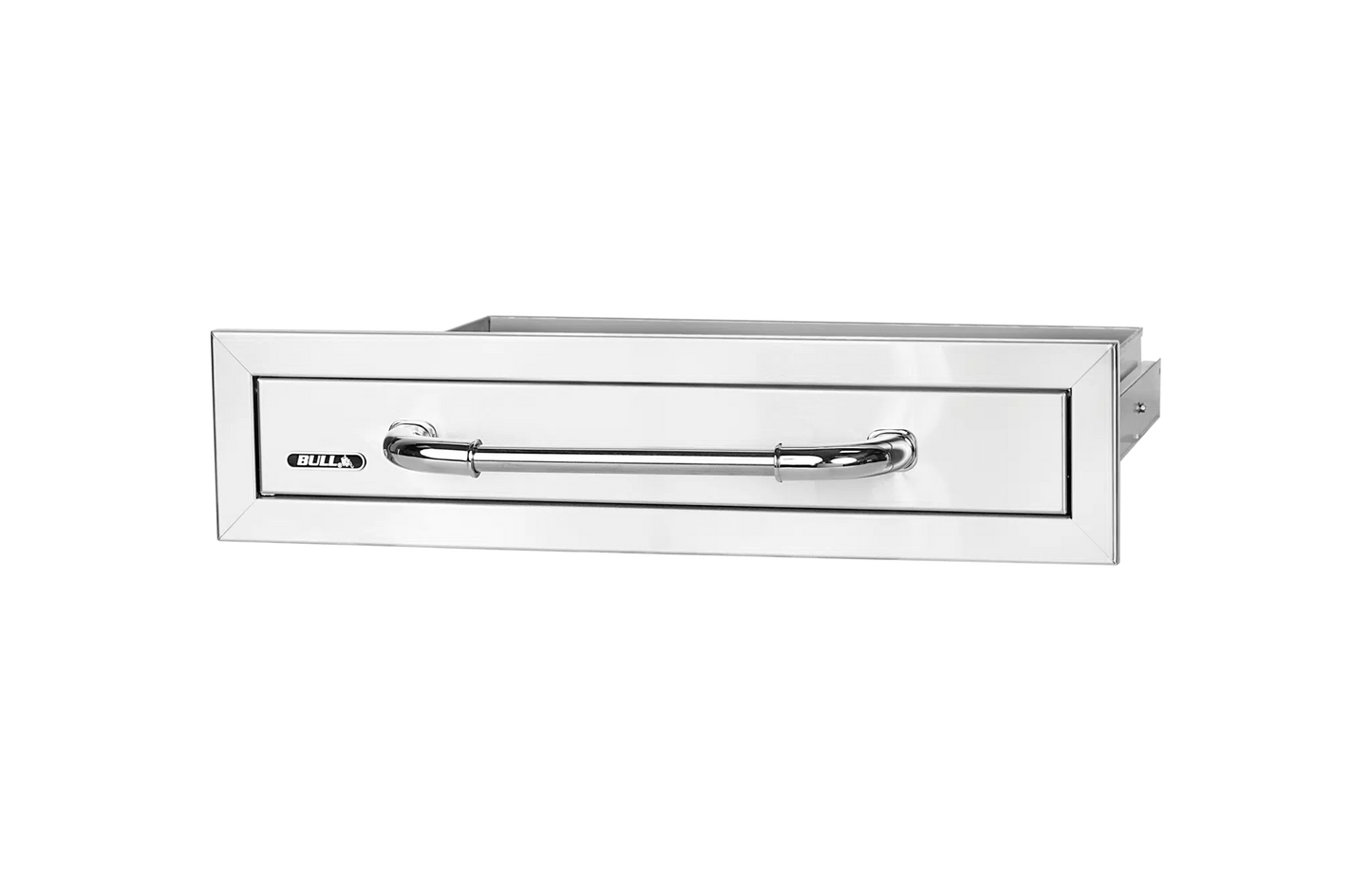 Bull - Stainless-Steel Single Utensil Drawer with Reveal
