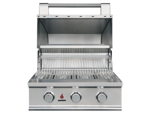 TrueFlame E Series 3 Burner Built-In Gas Grill w/ insulated jacket