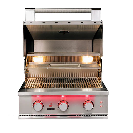 True Flame 25" 3 Burner Gas Grill - LP/NG