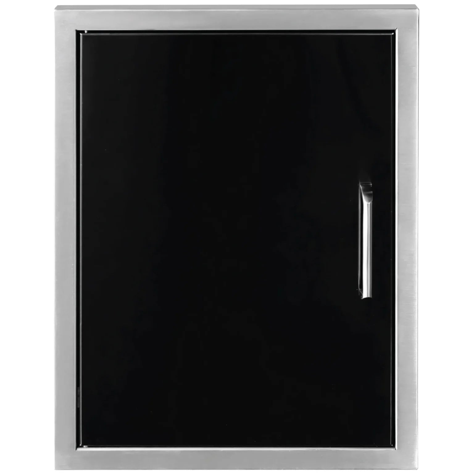 Wildfire 16"x22" Vertical Single Door BLACK SS