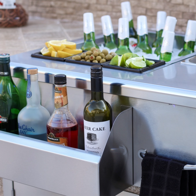 True Flame 30" Beverage & Prep Station