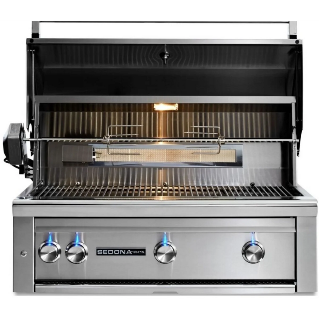 Lynx - 36" Sedona Built-In Grill with 1 Prosear Infrared Burner and 2 Stainless Steel Burners