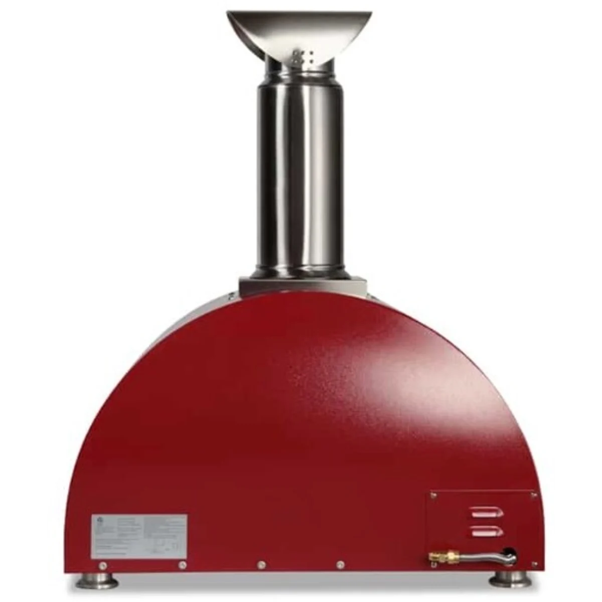 Coyote 30" Hybrid Multi-Fuel Pizza Oven (Red)