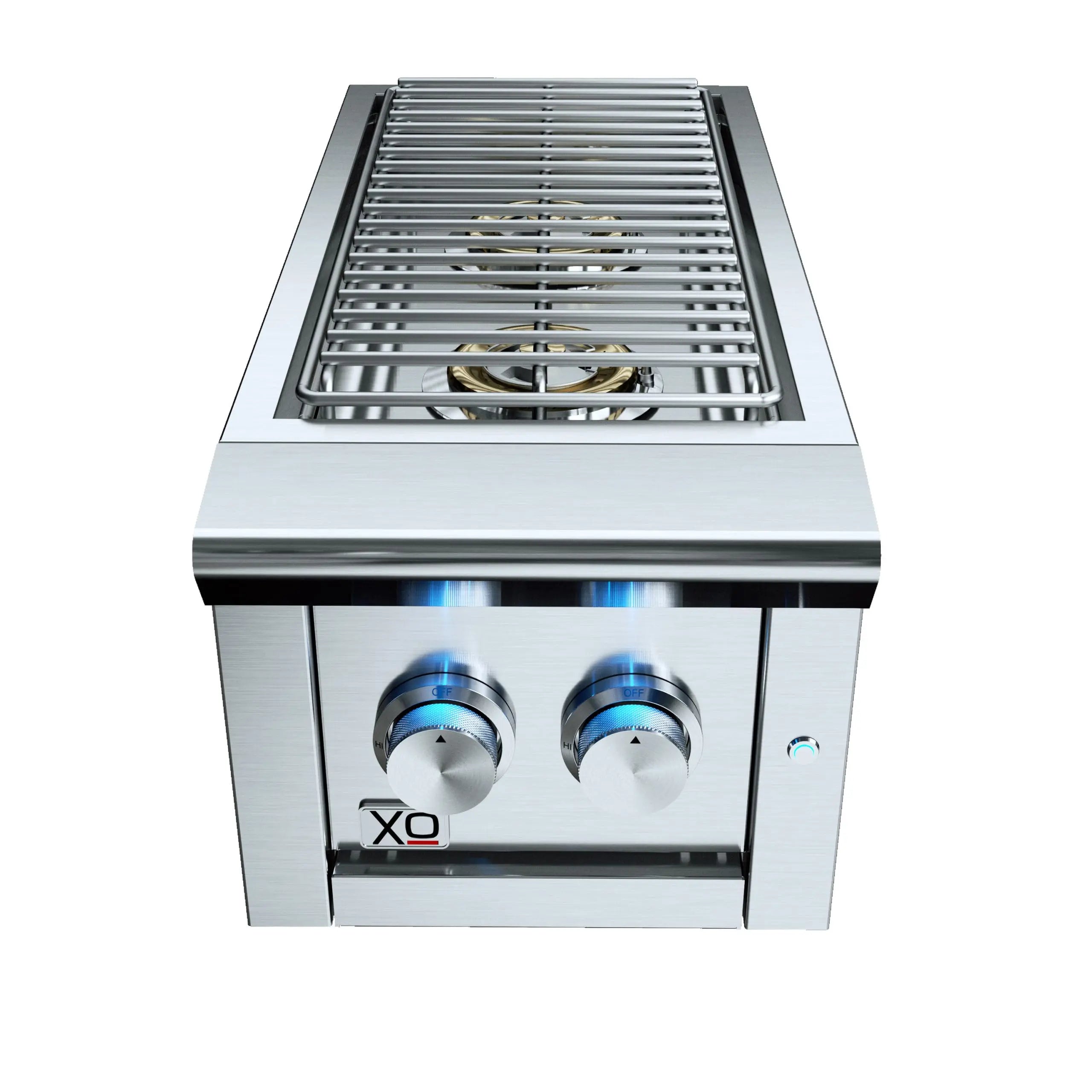 XO 13" PRO-GRADE LUXURY TWIN SIDEBURNER NG/LP