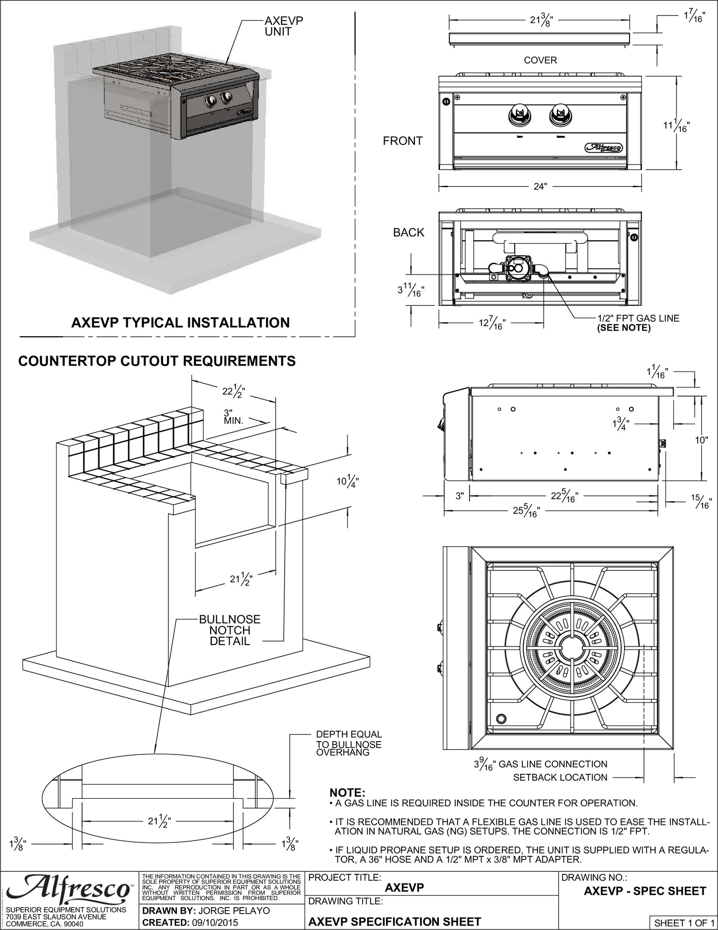 Alfresco - 24" Versa Power Cooker