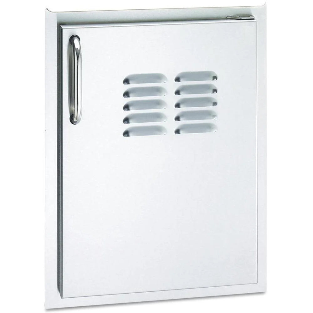 Fire Magic Single Access Door with Tank Tray & Louvers(Left)