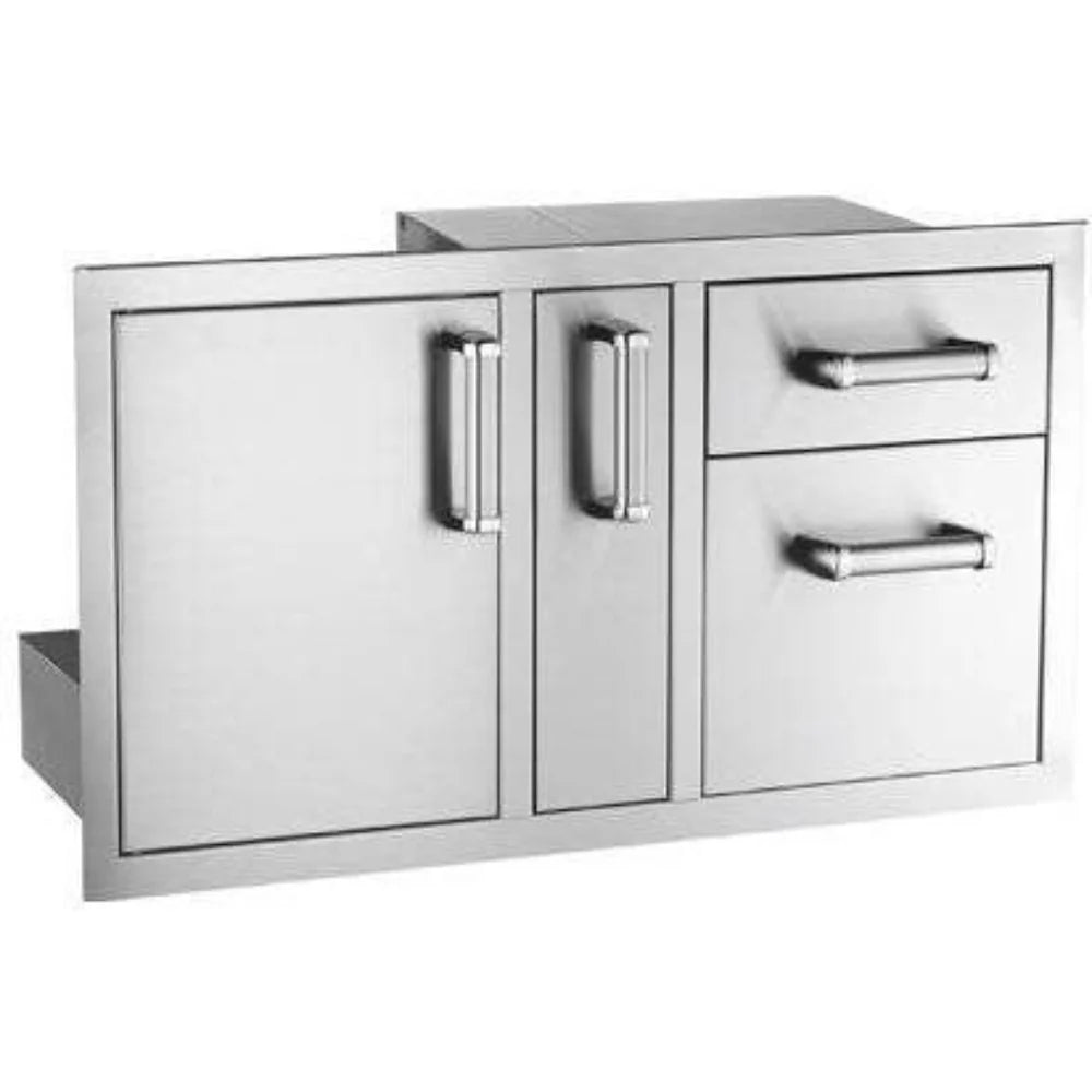 Fire Magic Flush Door/Drawer Combo w/ Platter Storage