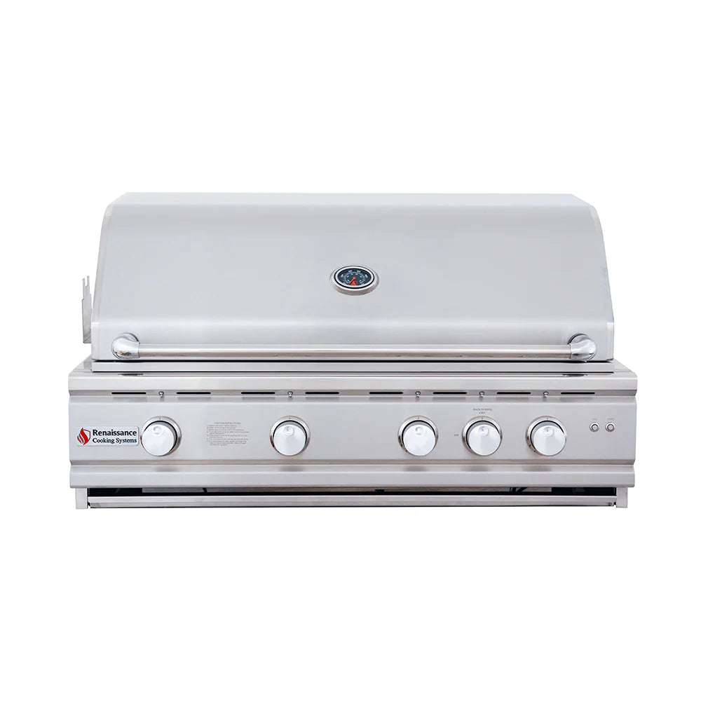 RCS 38" Cutlass Pro Built-In Grill w/ insulated jacket