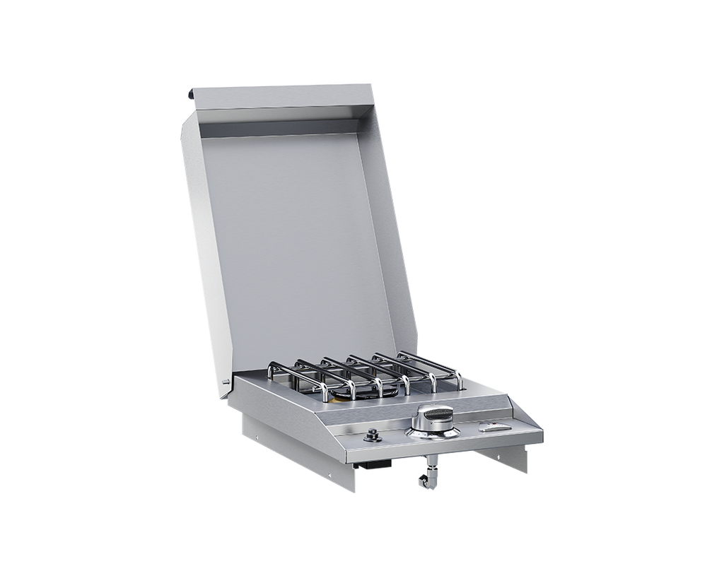 Delta Heat Single Side Burner, Drop In (L/N)