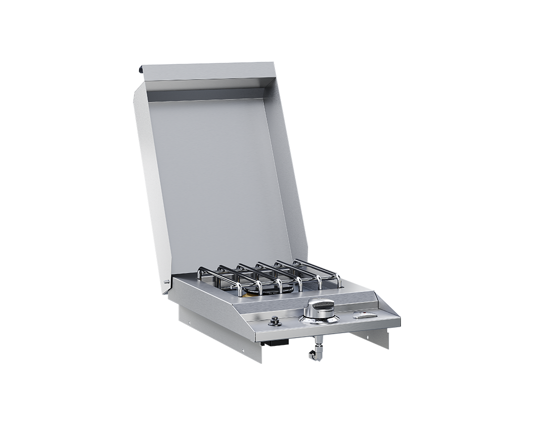 Delta Heat Single Side Burner, Drop In (L/N)