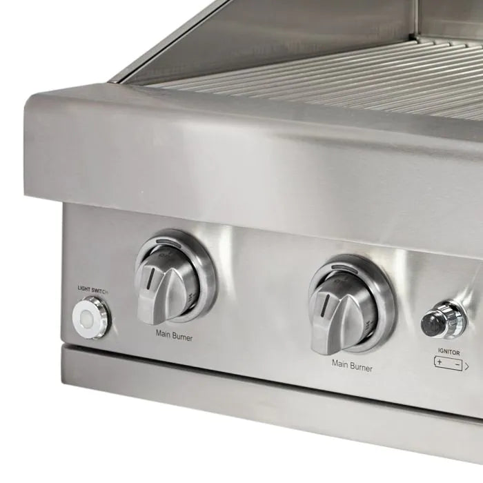 Turbo - 26" 3-Burner Built-In BBQ Gas Grill