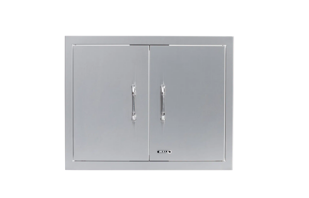 Bull - 25″ Stainless Steel Double Door with Reveal