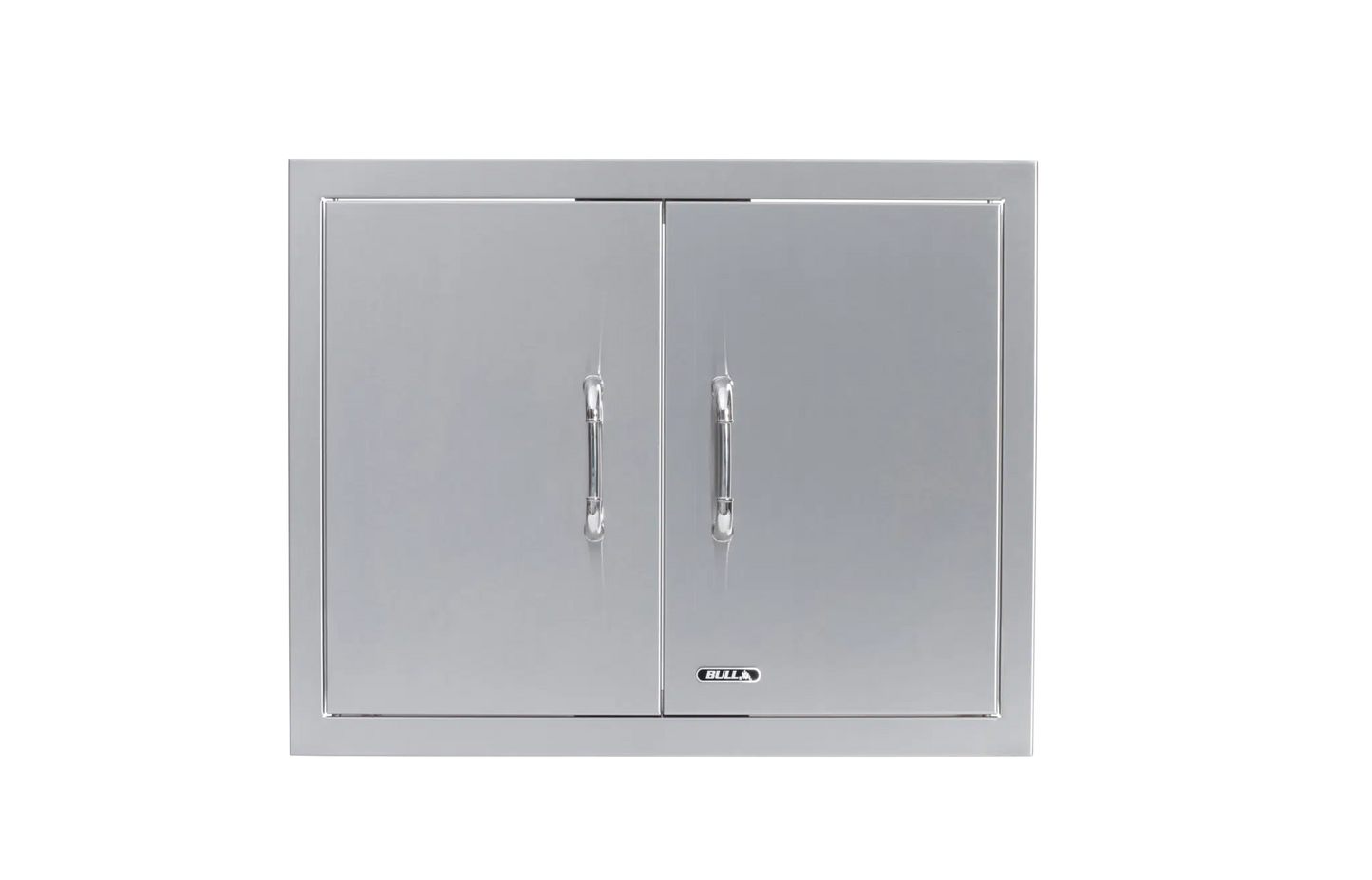 Bull - 25″ Stainless Steel Double Door with Reveal