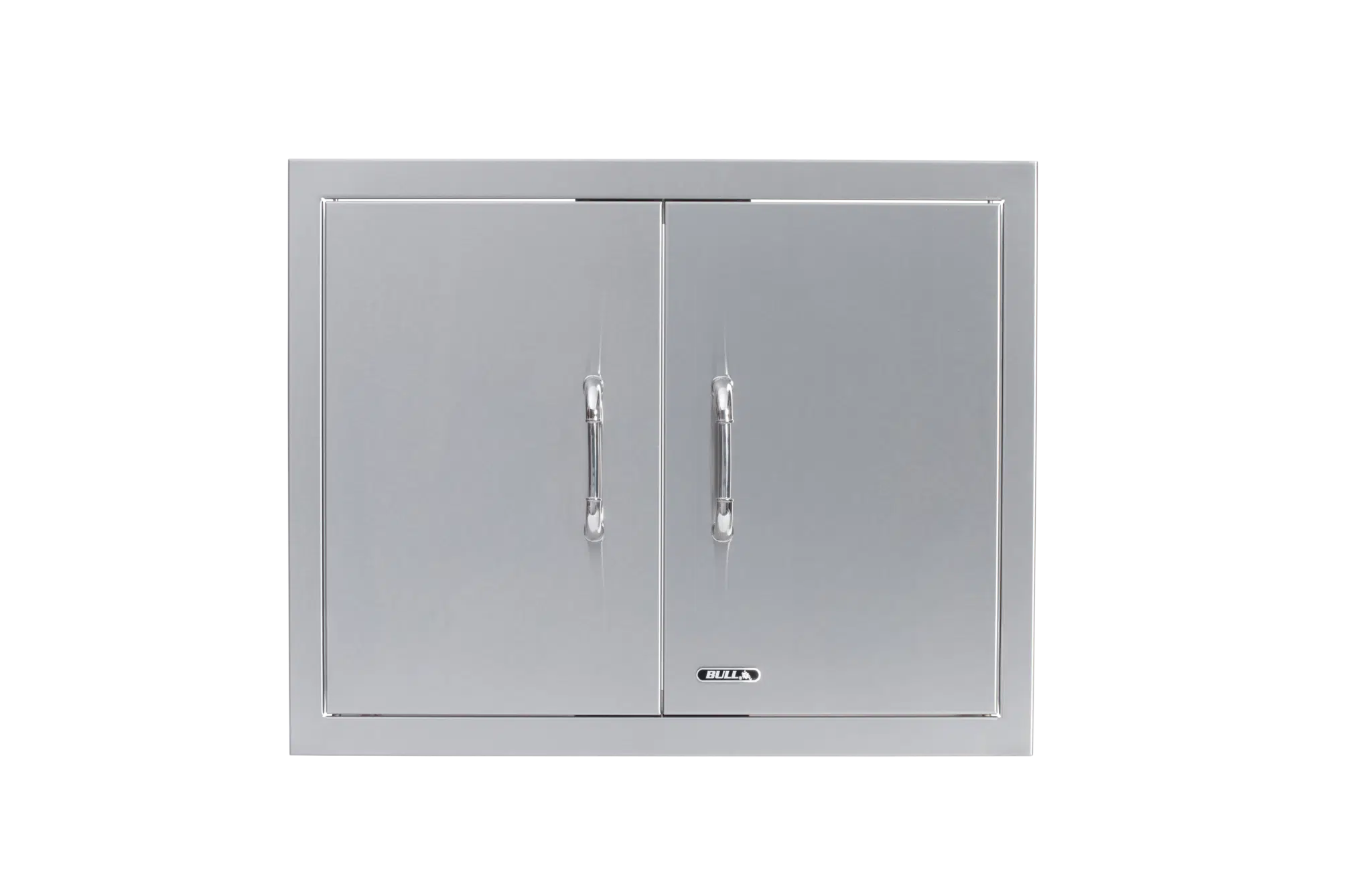 Bull - 25″ Stainless Steel Double Door with Reveal