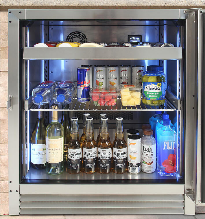 Alfresco - 42" Built-In Under Grill Refrigerator (7.25 CU.FT)