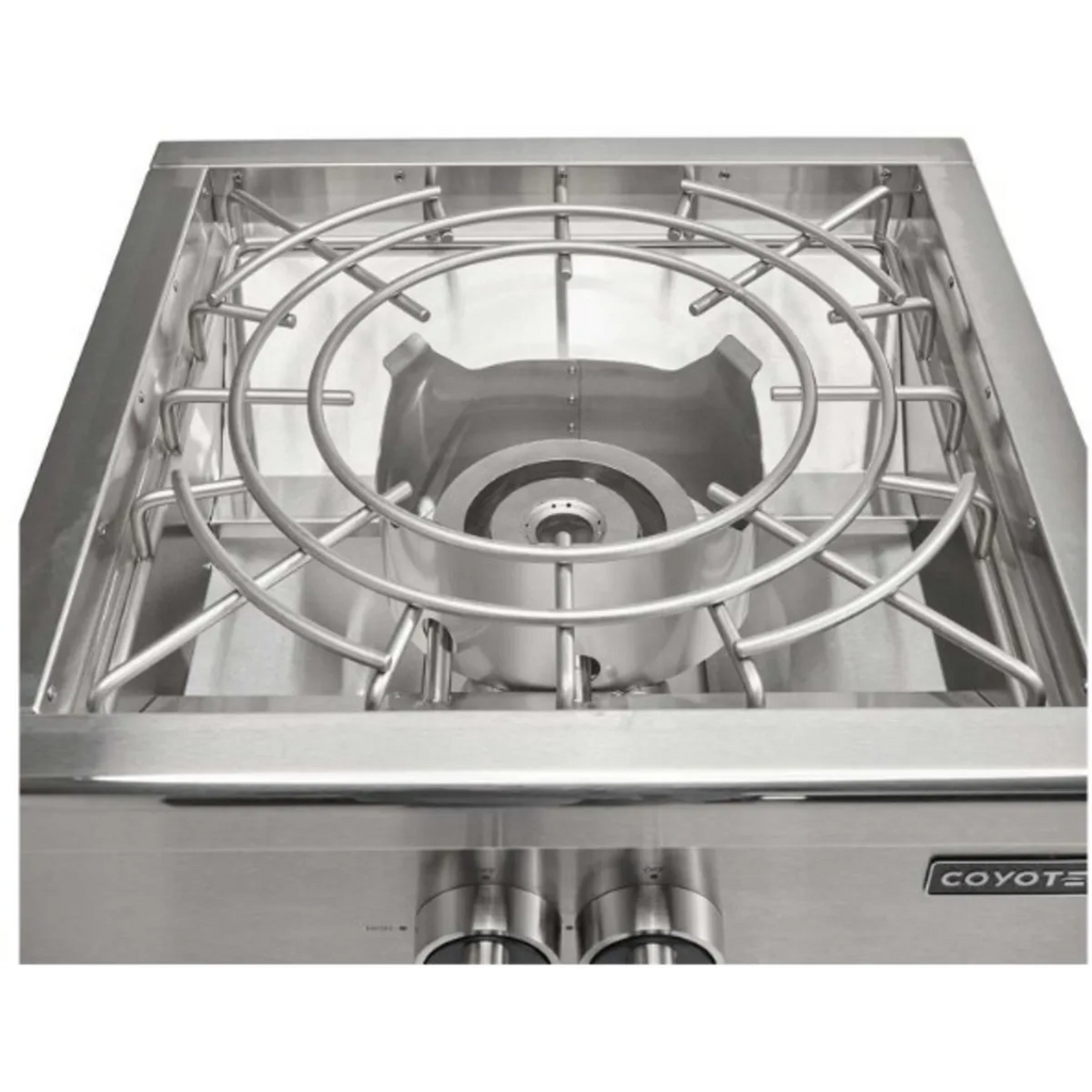 Coyote 24" Built-In Power Burner w/ insulated jacket