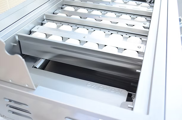 Kokomo - Professional 5 Burner 40 Inch Built In Grill with Lights & Infrared Back Burner