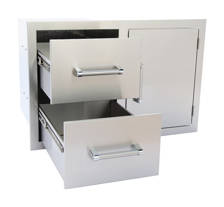 Kokomo - Two Drawer and Door Combo