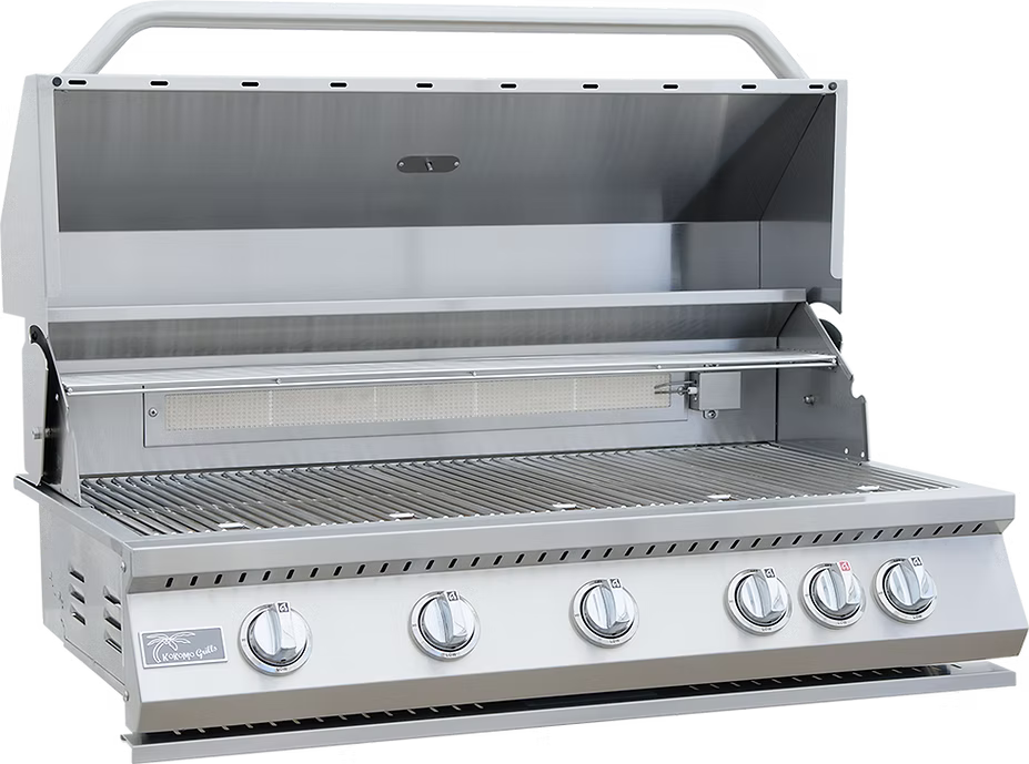 Kokomo - 40” Built in Gas Grill (5 Burner/Back Burner)