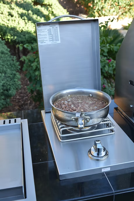 Kokomo - Drop-In Stainless Steel Single Side Burner with hood