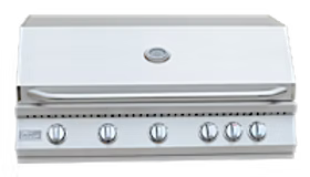 Kokomo - 40” Built in Gas Grill (5 Burner/Back Burner)