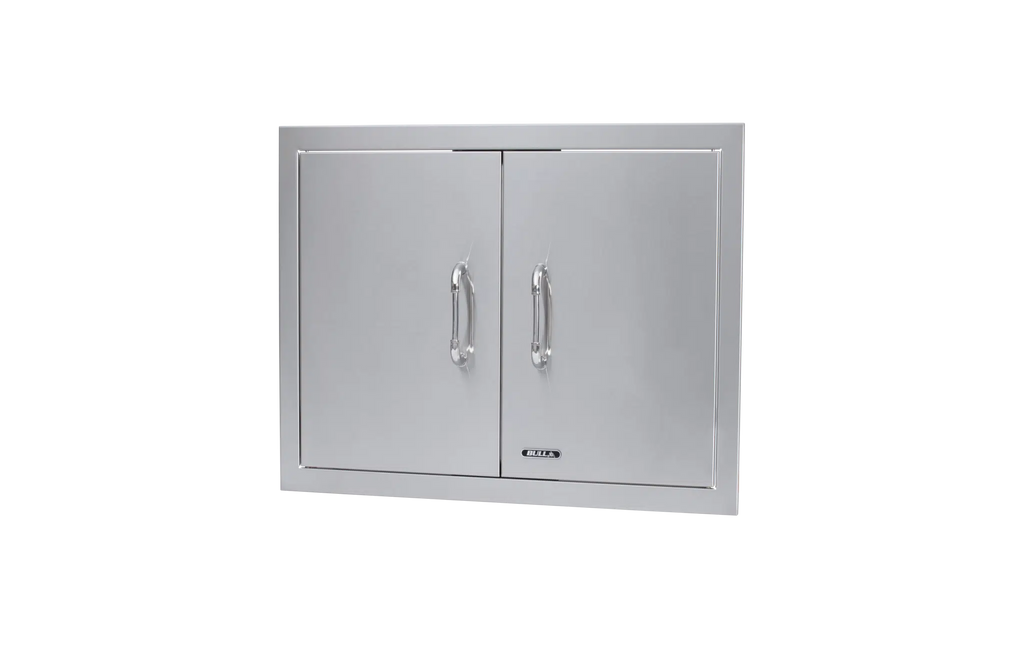 Bull - 25″ Stainless Steel Double Door with Reveal