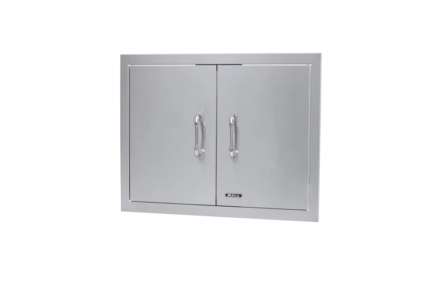 Bull - 25″ Stainless Steel Double Door with Reveal