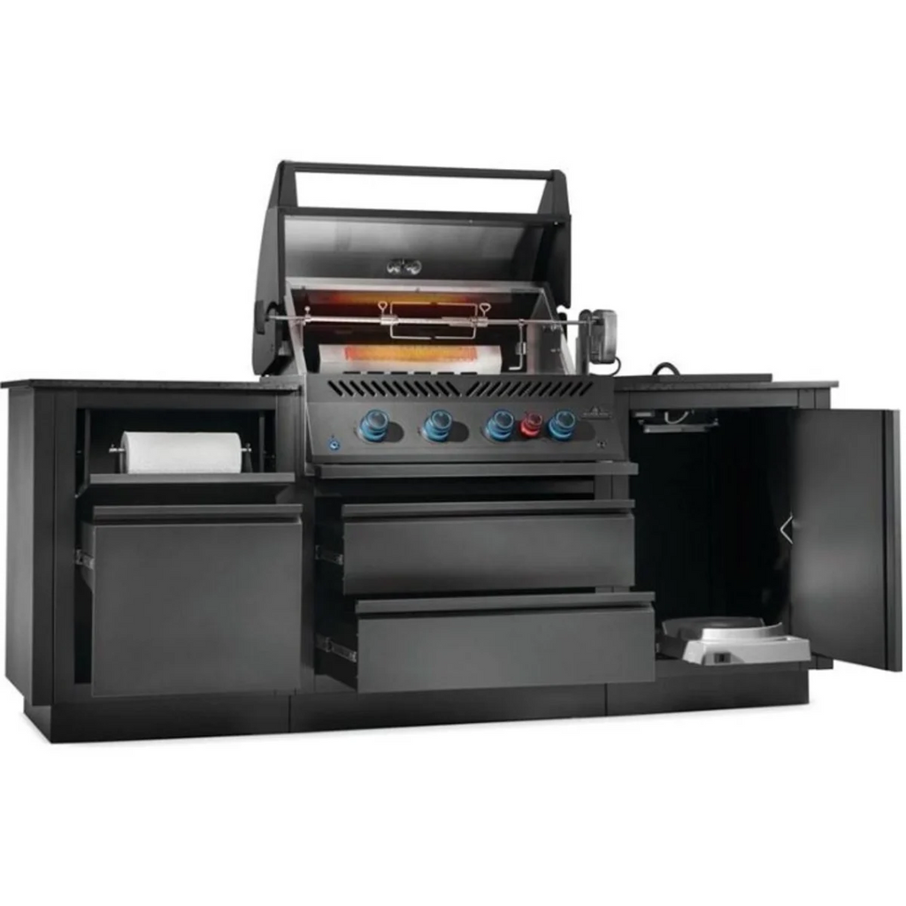 Napoleon Built-In 700 Series 32" with Infrared Rear Burner Matte Black, NG/LP