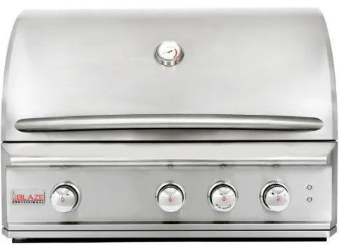 Blaze LUX 34" 3-Burner Built-In Gas Grill w/ insulated jacket