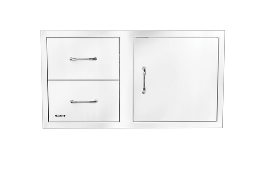 Bull - Reversible 38” Door/Drawer Combo with Reveal